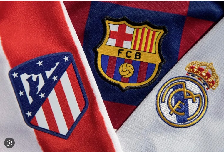 3 ông lớn: Real Madrid, Barcelona, Atletico Madrid ngự trị giải đấu suốt cả trăm năm qua.